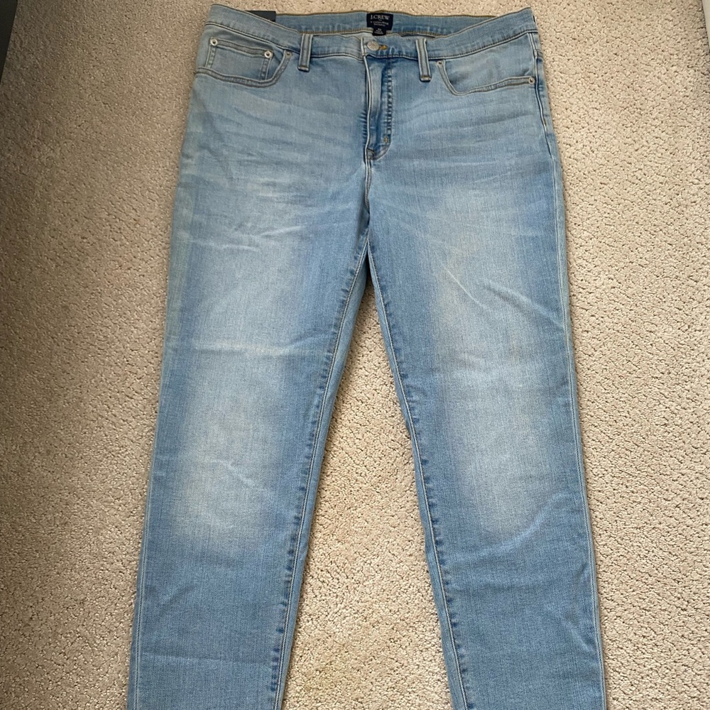 J. Crew light wash jeans, New with tags!